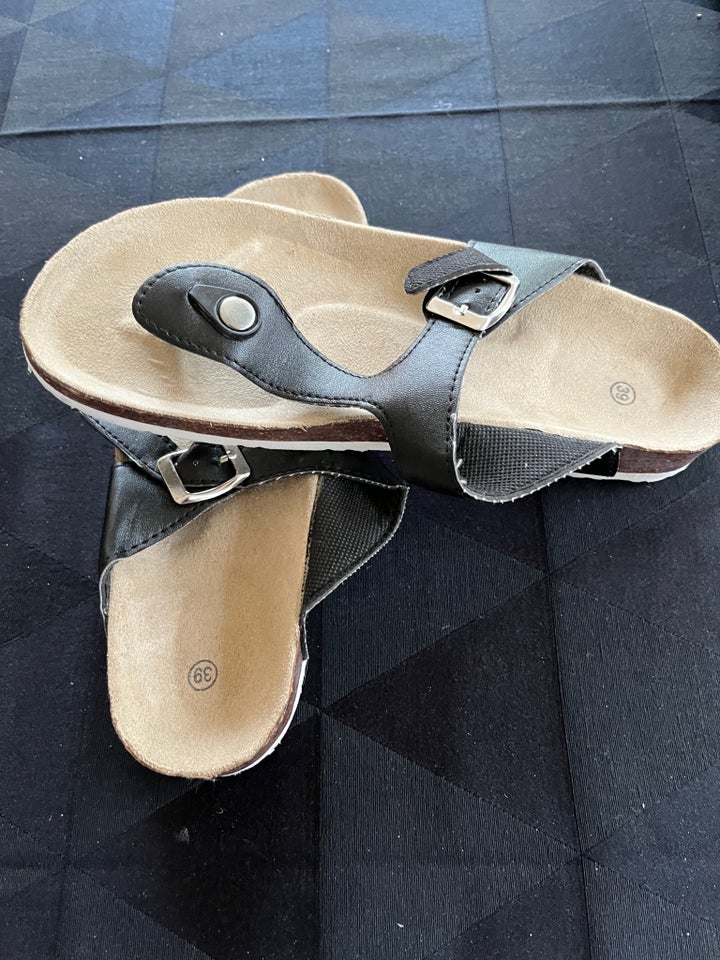 Sandaler, str. 39, Sort