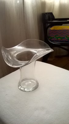 Glas, Skulpturvase fra 70'erne,  Erwin Eisch -Tyskland, 

- Sjælden og helt utrolig smuk vase fra 70