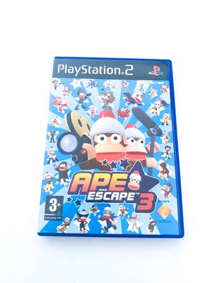 Ape Escape 3, PS2, Komplet med manual

Spillet er i super flot stand uden ridser

Kan sendes med:
DA