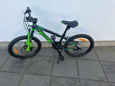 Unisex børnecykel, citybike, Kildemoes, 3 gear, Næsten ny cykel købt hos Fri Bileshop. Nypris 3500