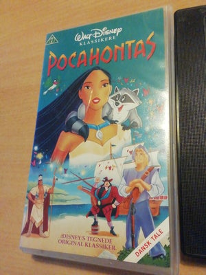 Tegnefilm, Pocahontas, instruktør Walt Disney, Skriv venligst inde på Annoncen
Vhs er ok
Plus porto
