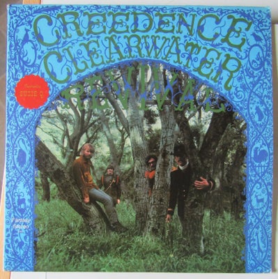 LP, Creedence Clearwater Revival, Creedence Clearwater Revival, Rock, Fantasy 1969
dansk presning
bå
