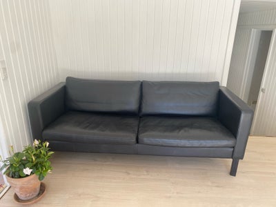 Sofa, læder, 2 pers. , Stouby, Flot klassisk kernelædersofa fra Stouby møbler.
Længde 2 meter.
Sælge