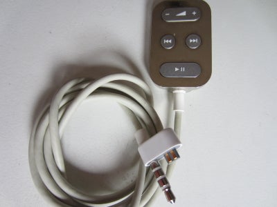 iPod, Original Apple A1018 Remote Control til iPod Classic Nano.
Den har en klips, så den kan klemme