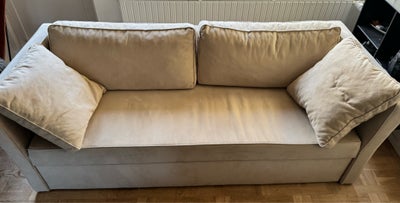 Sovesofa, b: 90 l: 210, Fantastisk god og velholdt sovesofa, brugt få gange - her stået i ubeboet le