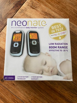 Babyalarm, Neonate, Neonate BC-5500A 
Virker fint- er lige blevet opladt. 
Alt medfølger på billedet