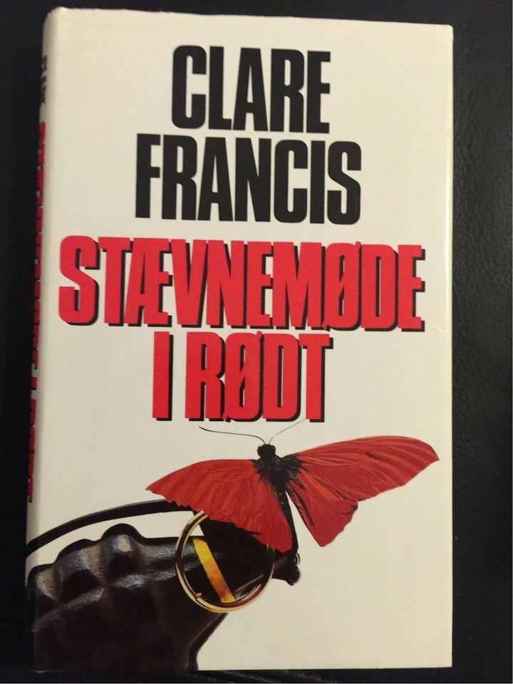 Stævnemøde i rødt, Clare Francis, genre: krimi og spænding