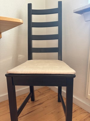 Spisebordsstol, Træ, Ikea, b: 43 l: 103, Sælges med hynde
Prisen er pr. stk.
Der er 2 stole