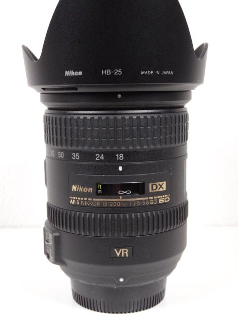 Allround objektiv, Nikon, AF-S Nikkor 18-200mm/F3.5-5.6