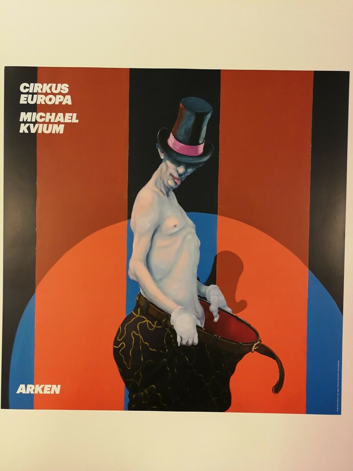 Kvium plakat, Michael motiv: Cirkus Europa – dba.dk – og Salg af Nyt og Brugt