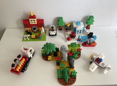 Lego Duplo, Turen går fra Danmark til Afrika, Grønland og tilbage til Danmark. En chauffør kører saf