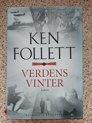 Bøger og blade, Ken Follett, Verdens vinter, Kan sendes med dao køber betaler for porto