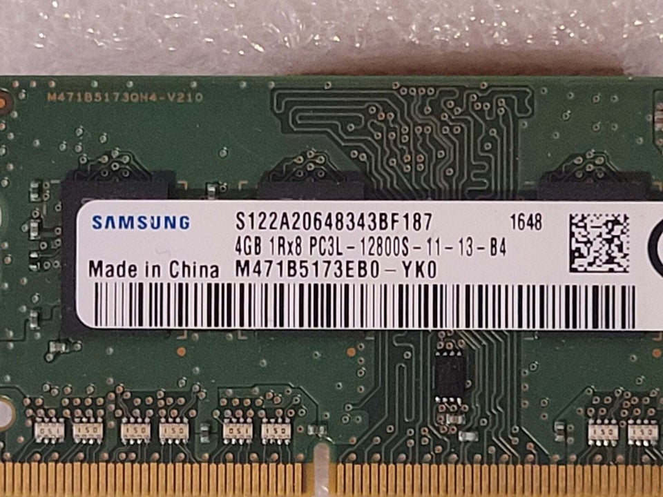 Samsung, 4 GB, DDR3 SDRAM