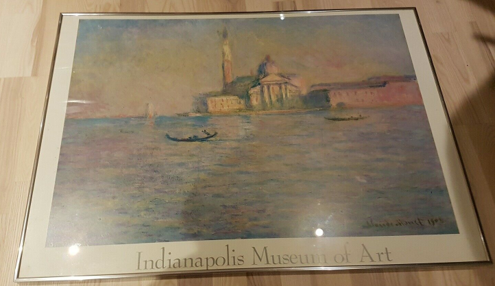Plakat, Claude Monet, motiv: Venice