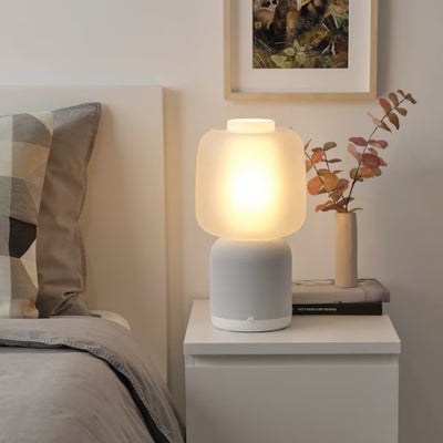 Højttaler,  SONOS, Perfekt, IKEA symfonisk Sonos lampe
To stk i hvid
1200 stykket eller to for 2300