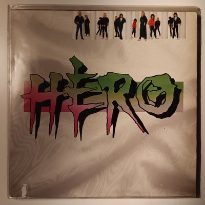 LP, Hero, Hero, Vinyl vg+
Cover vg (har et lille afriv på front cover)

Jeg sender med DAO til nærme
