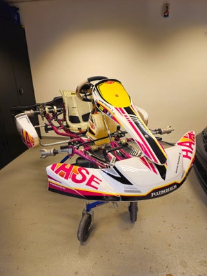 Gokart, Haase, Vortex Rok 125cc ccm, modelår 2021, Kørerklar kart med motor
Haase Corsa Zenit ramme 