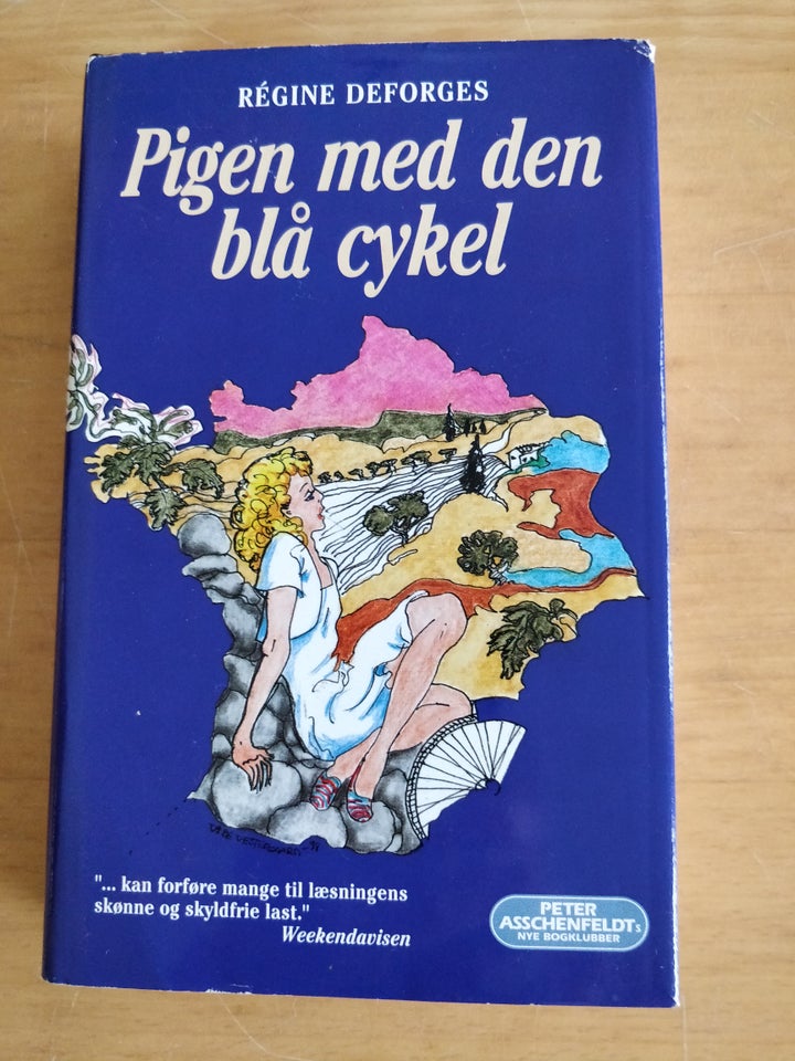 Pigen med den blå cykel, Régine Deforges, genre: roman