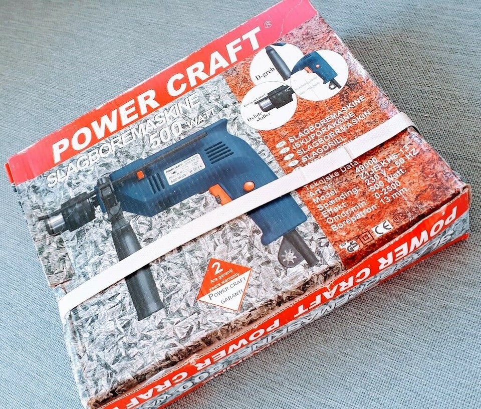 Slagboremaskine, Power Craft