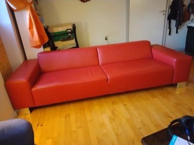 Sofa, læderlook, 3 pers. , Boconcept