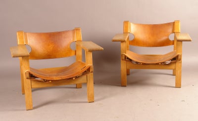 Børge Mogensen, BM2226, Spanske Stol - hvilestol, **** Reserveret til prisen ******

Par hvilestole 