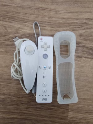 Originalt controller sæt til Nintendo Wii, Nintendo Wii, anden genre, Originalt controller sæt til N
