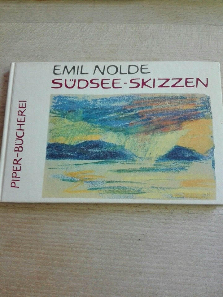 Plakat i aluramme + bøger, Emil Nolde, motiv: Exotisches
