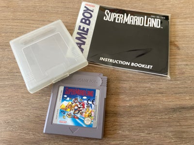 Super Mario Land, Gameboy, Inkl. manual på bl.a dansk og originalt plastiketui

Renset og testet 100