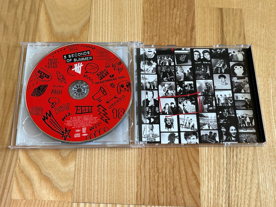 5SOS 5 Seconds of Summer debut Japan CD + DVD