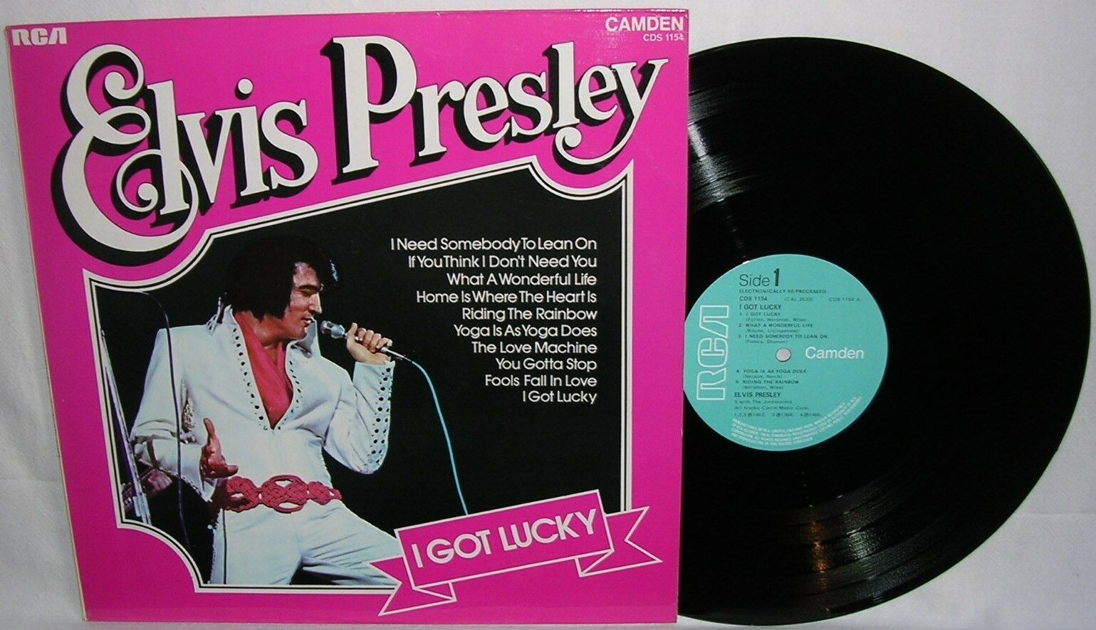 LP, Elvis Presley, I Got Lucky – dba.dk – Køb og Salg af Nyt og Brugt