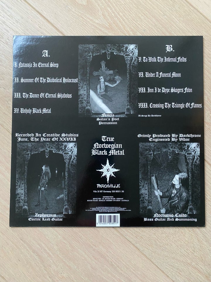 LP, Darkthrone , Under A Funeral Moon