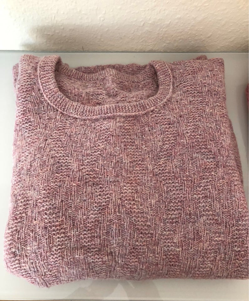 Sweater, Hjemmestrikket, str. 40