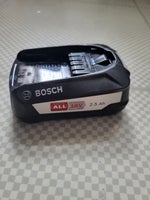 Batteri, Bosch PBA 18V 2.5 Ah