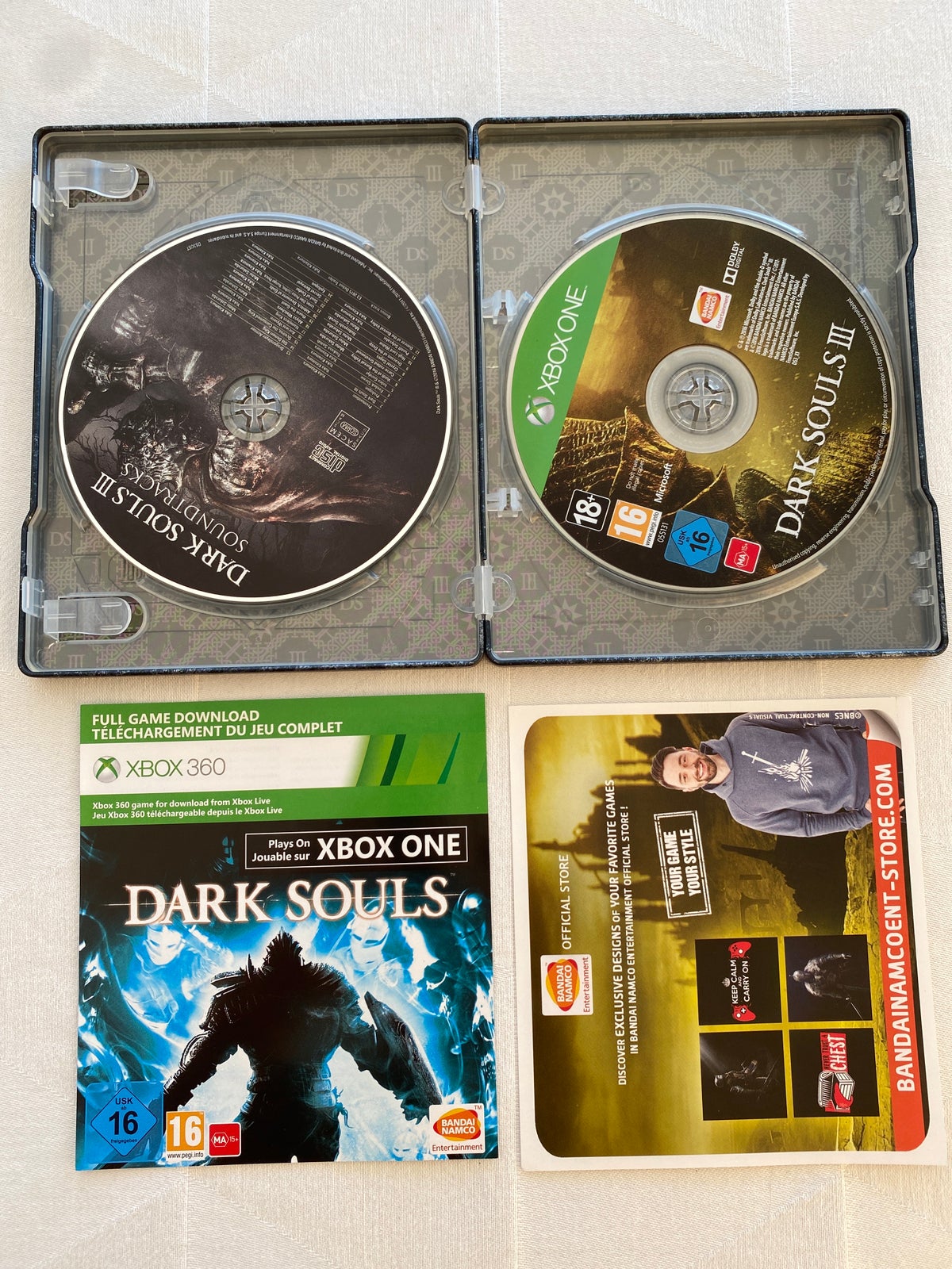 Dark Souls 3 Steelbook, Xbox One