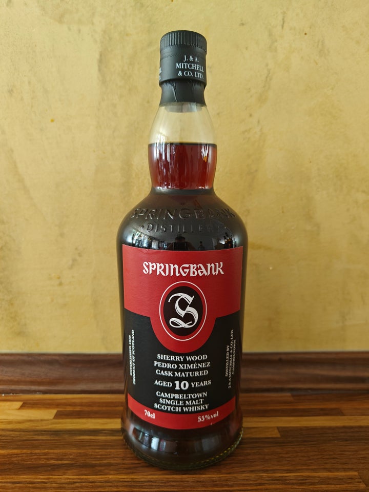 Vin og spiritus, Springbank 10, px sherry limited edition