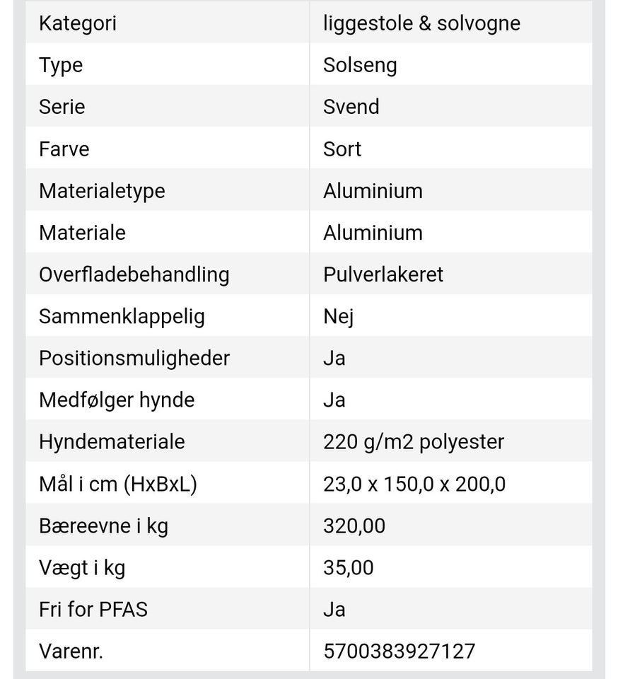 Solseng, Dobbelt solseng, Svend COOP