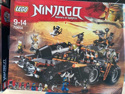 Lego Ninjago, 70654, Nyt og uåbnet
Men emballage lidt presset 