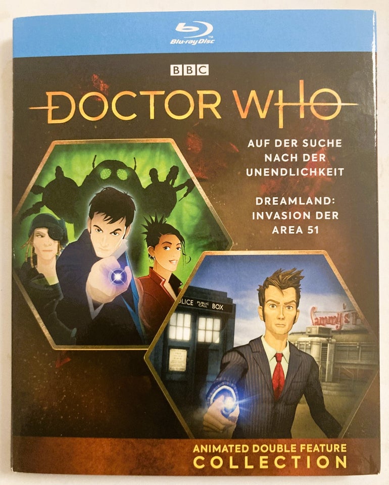Doctor Who - Animated Double Feature Collection, Blu-ray,