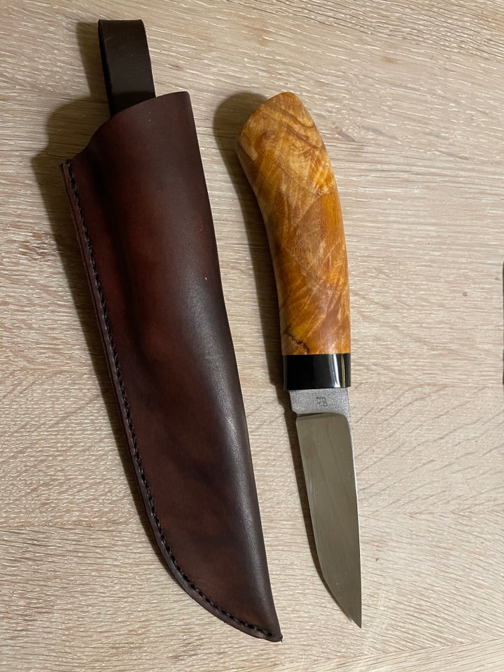Jagtkniv, Håndlavet jagtkniv (custom) – dba.dk og Salg af Nyt og Brugt