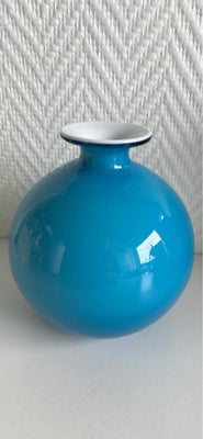 Glas, Vase, Holmegaard, Holmegaard carnaby kugle-vase fra slut 60’erne. Designet af Per lutken , pæn
