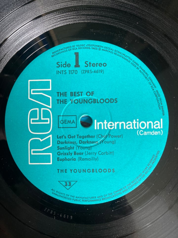 LP, Youngbloods, The best of the Youngbloods