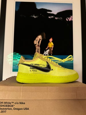 Sneakers, Nike, str. 41,  God men brugt, AIR FORCE 1 X OFF-WHITE “VOLT