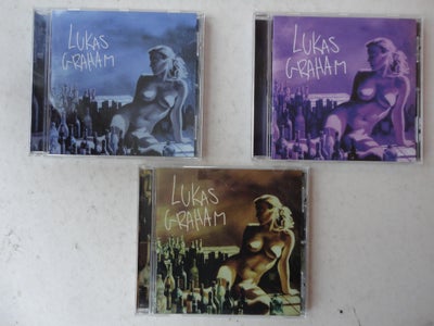 LUKAS GRAHAM : CD ALBUMS , rock, 3 FORSKELIGE CDalbums  , 
SAMLET PRIS :