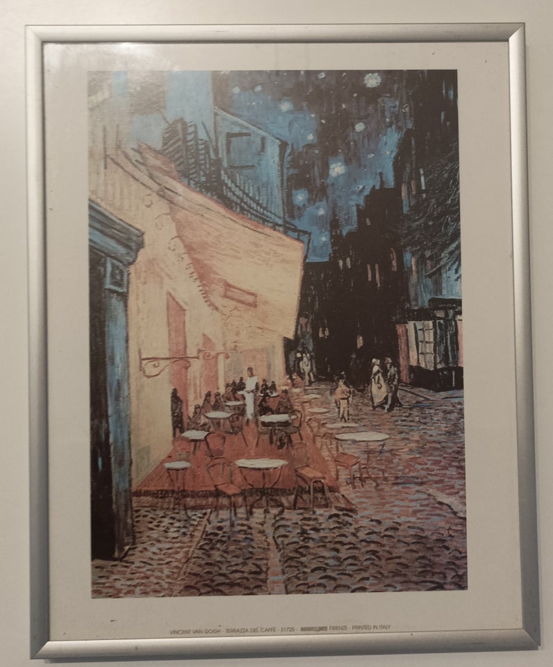 Plakat, Vincent van Gogh, motiv: Terrazza del Caffè