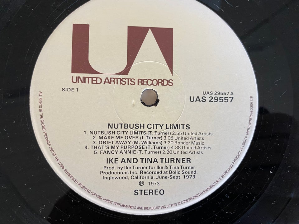 LP, Ike & Tina Turner, Nutbush City Limits