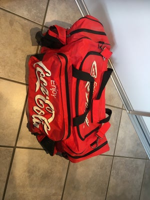 Taske, Coca cola sportstaske, Coca cola sportstaske stor kan sendes på købers regning 