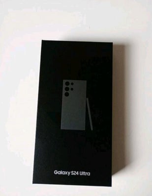 Samsung Galaxy S24 Ultra, 512GB, NY - UÅBNET EMBALLAGE.
Fuld garantiperiode og kvittering medfølger.