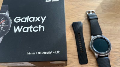 Smartwatch, Samsung, Samsung Galaxy Watch 46mm

Topmodellen med både Bluetooth og LTE (esim)

Holder
