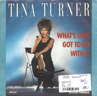 Single, Tina Turner, What's love got to do with me