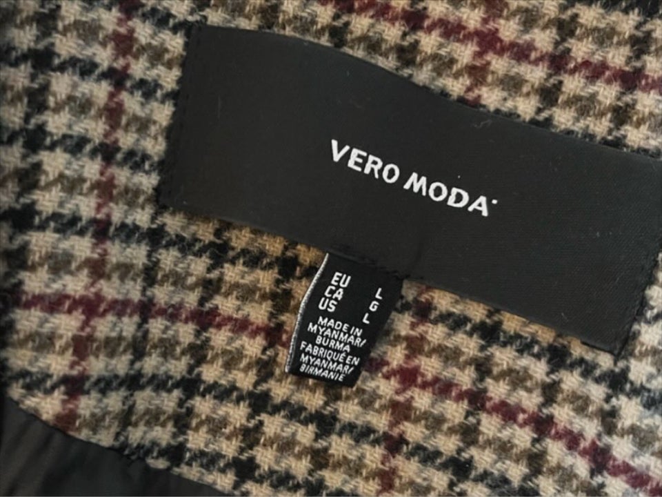 Uldfrakke, str. 42, Vero Moda